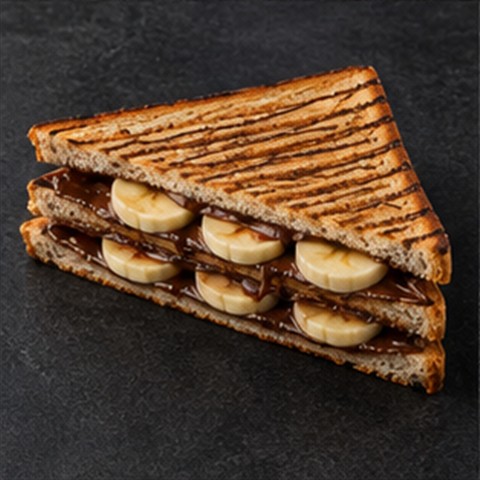 Choco Banana Sandwich