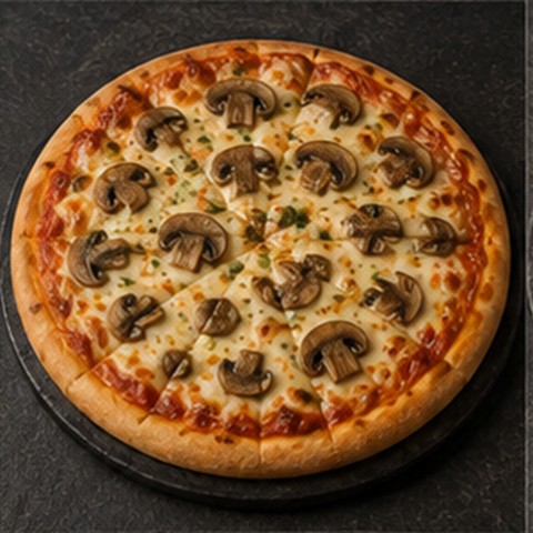 Classic Mushroom Pizza (Large)