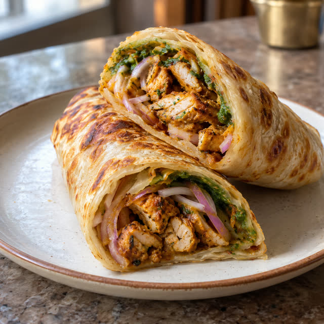 Chicken Kathi Roll