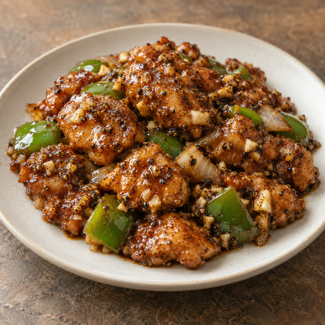 Pepper Garlic Chicken