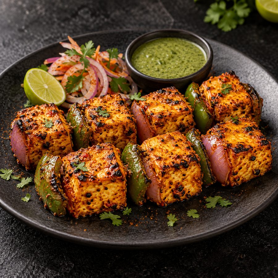 Achaari Paneer Tikka