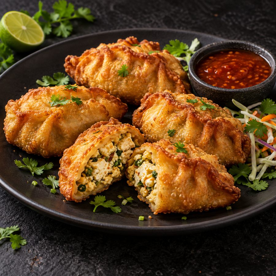 Paneer Fried Momos