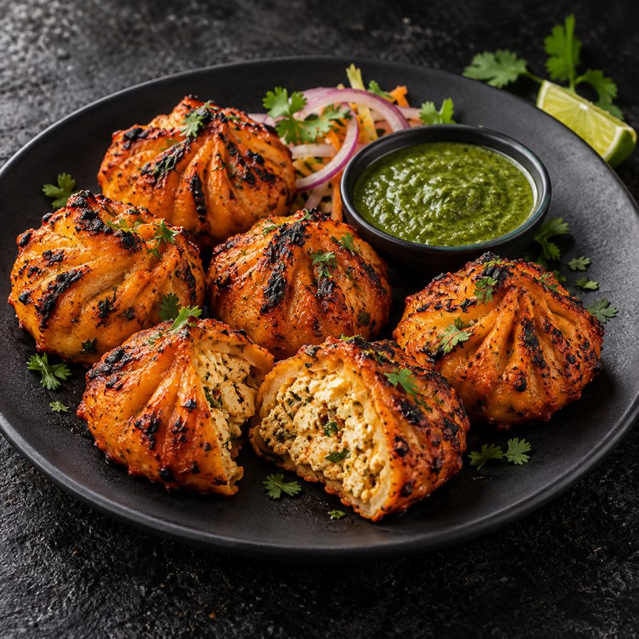 Paneer Tandoori Momos