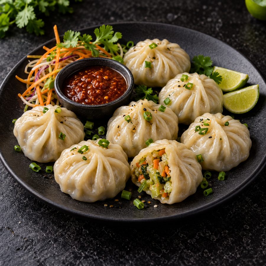 Veg Steam Momos