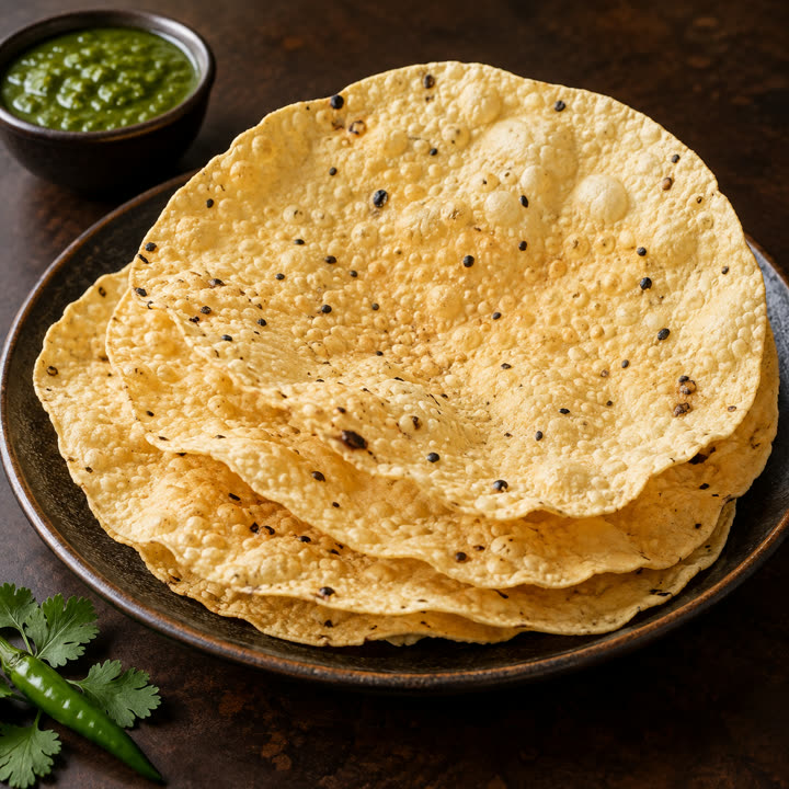 Fried Papad