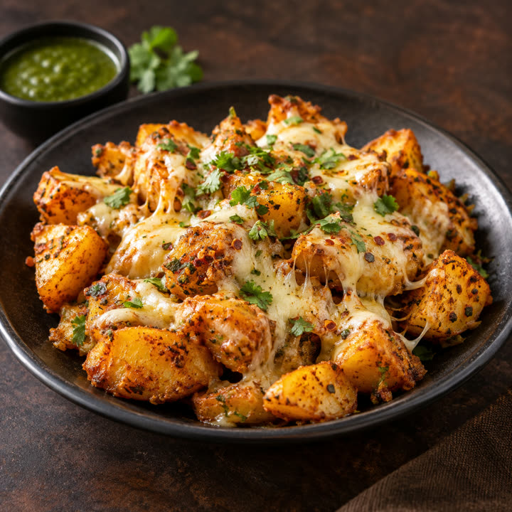 Cheese Aloo Fry