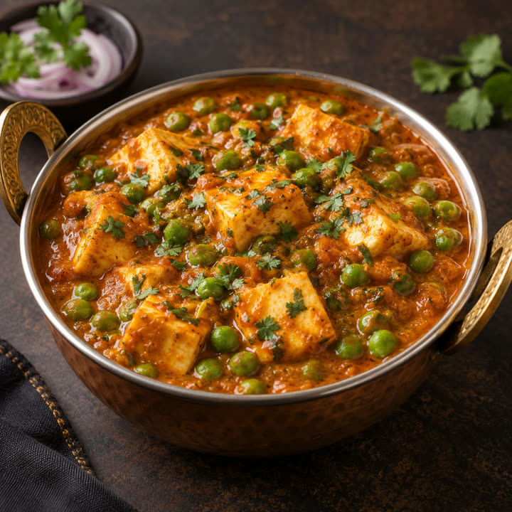 Matar Paneer