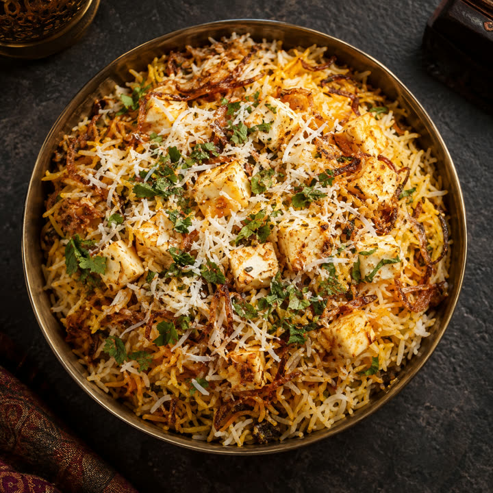 Cheese Biryani